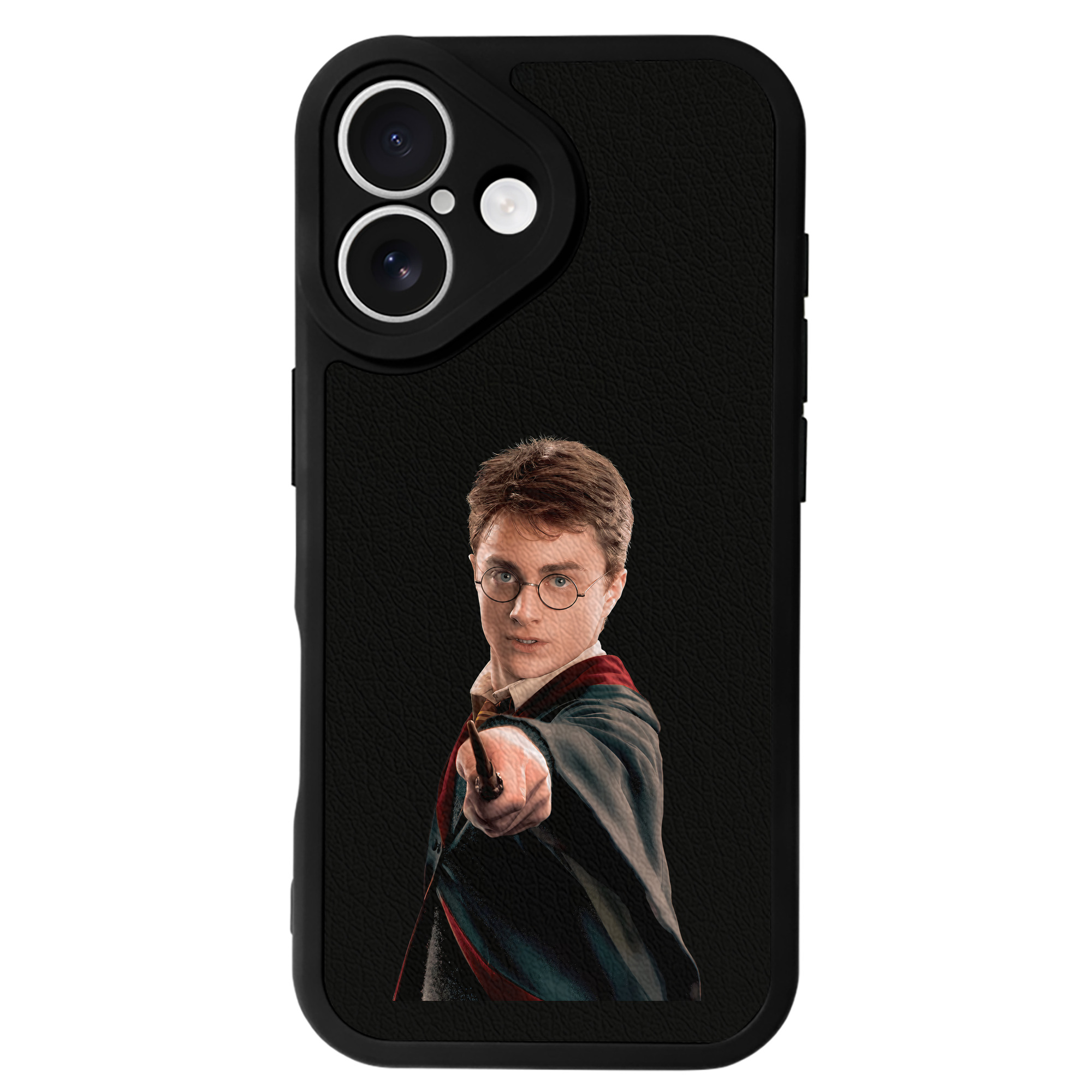 （画像用） Harry Potter ハリー・ポッターシリーズ 【iPhone 16シリーズ対応】シリコンスマホケース（レザー調） 材質：シリコン
